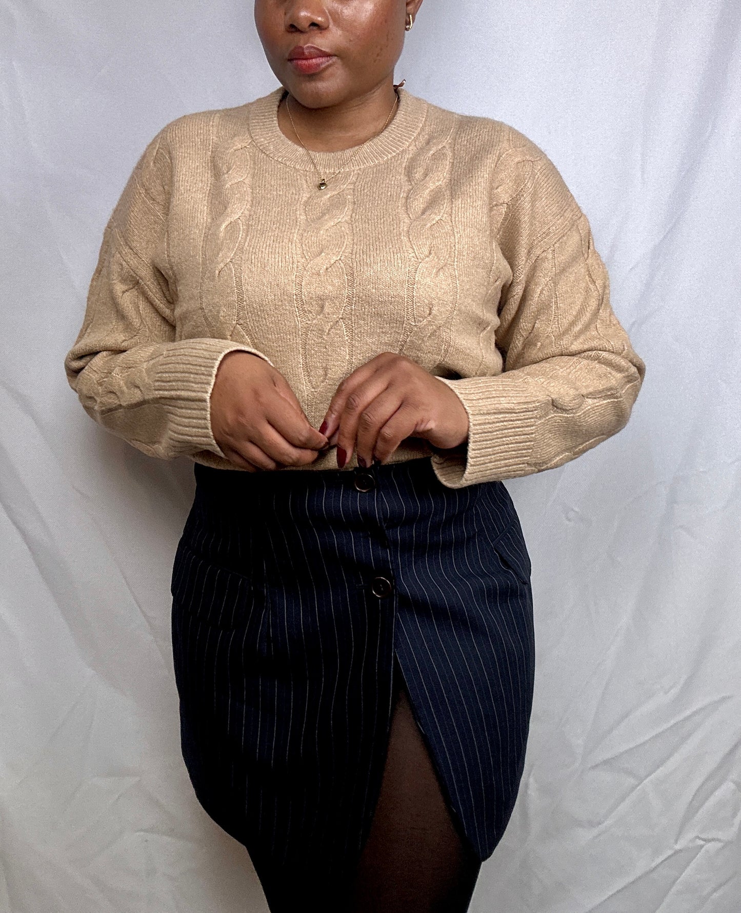 The Signature Upcycled Cropped Blazer Set