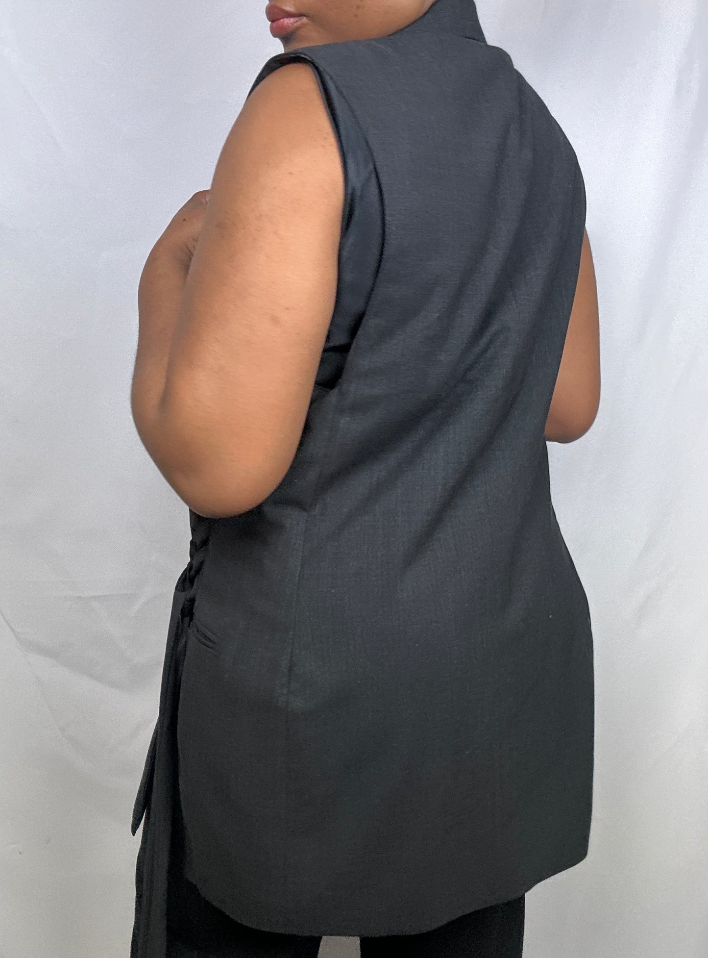 The signature upcycled waistcoat